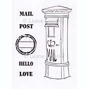 Leane Creatief LeCreaDesign Clear Stamp Mailbox