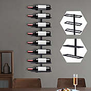 Kitcheniva Wall Mounted Wine Racks for 8 Bottles