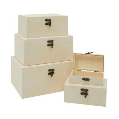 Vintage Coffee Storage Box Wood Crate Pod Storage Container Organizer Small Mini 