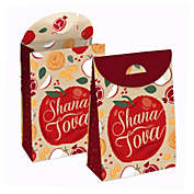 Big Dot of Happiness Rosh Hashanah - New Year Gift Favor Bags - Party Goodie Boxes - Set of 12