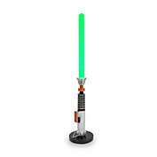 Star Wars Luke Skywalker Green Lightsaber 23-Inch Desktop LED Mood Light   Nightstand Table Lamp with LED Light for Bedroom, Desk, Playroom   Home Decor Kids Room Essentials   Gifts and Collectibles