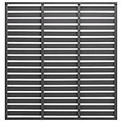 Home Life Boutique Fence Panel WPC 70.9"x70.9" Gray