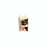 Stock Preferred 13.9"x4" 2-Pack Wooden Wine Box with Handle