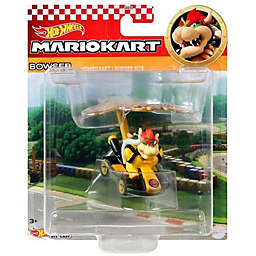 Hot Wheels 1 64 Mario Kart - Bowser Jr. Sports Coupe with Bowser Kite Die Cast