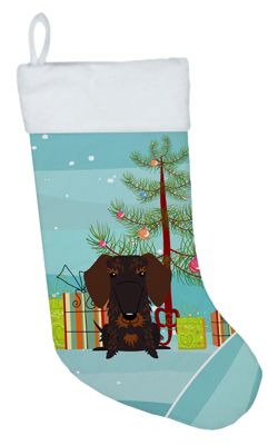 Details about   ENVOGUE Home~HAPPY HOWLIDAYS~DACHSHUND DOG Doxie CHRISTMAS STOCKING 12"x21" NWT 