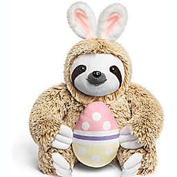 Light Autumn Sloth Stuffed Plush Toy Animal - Realistic, Cuddly Three Toed Sloth Stuffed
