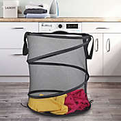 Kitcheniva Foldable Laundry Hamper Clothes Basket Nylon Washing Bag