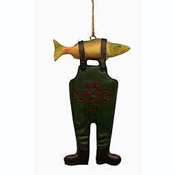 Iwgac Resin Fishing Boot Ornament