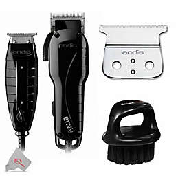 Andis Envy Stylist Combo Adjustable Blade Clipper + T-Blade Trimmer + Carbon Steel Replacement Blade