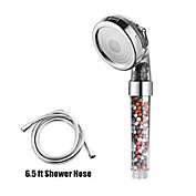 Infinity Merch High Pressure 3 Settings Spray Handheld Shower heads with hose 6 Ft
