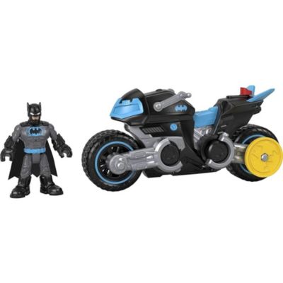Fisher-Price Imaginext DC Super Friends Bat-Tech Batcycle, Push-Along Vehicle & Batman Figure