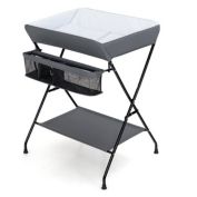 Costway Grey Folding Changing Table