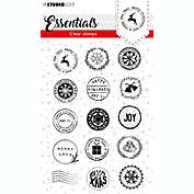 Studio Light SL Clear Stamp Christmas Post Stamps Essentials 105x148mm nr92