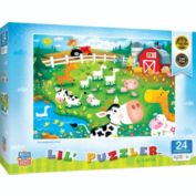MasterPieces Lil Puzzler 24 Piece Jigsaw Puzzle for Kids - Old MacDonald's Farm - 19"x14"
