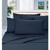 Elegant Comfort Sheet set Wrinkle Resistant - 1500 Thread Count King, Navy