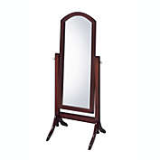 Proman Products Home Indoor Decorative Barrington Home Indoor Decorative Cheval Mirror in Walnut