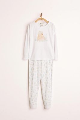 Babycottons Premium Peruvian Pima cotton Bears Snug fit Long sleeve & Pant pajama set for toddler