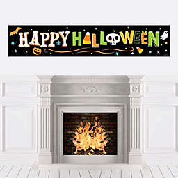 Big Dot of Happiness Jack-O'-Lantern Halloween - Kids Halloween Decorations Party Banner