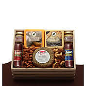 GBDS Premium Selections Meat & Cheese Gift Crate - meat and cheese gift baskets