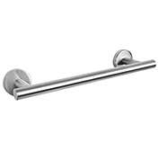 Unique Bargains Classic Towel Bar Wall Mounted Stainless Steel Towel Hanger for Bathroom Kitchen Waterproof Rack Silver Tone 11.8" x 3" x 2"