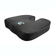 FOMI Extra Thick Water Resistant Seat Cushion (18" x 16" x 3.5")   Orthopedic Memory Foam   Incontinence and Spill Protection   Large Pillow for Car or Truck Seat, Office Chair, Wheelchair