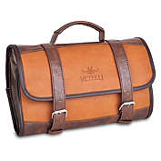 Vetelli  Leather Travel Toiletry Bag for Men with 4 Pockets