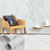 Kitcheniva Wallpaper Self Adhesive Gray Marble Granite 24"x32.81ft