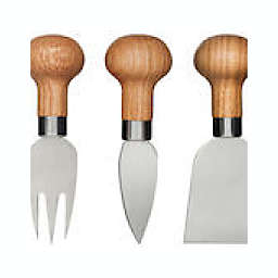 Sagaform Nature Cheese Knives, Set of 3
