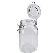 Kitcheniva 1.8L Glass Jars, Wide Mouth Storage Canister Jar