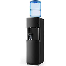 COSVALVE 5 Galloon Hot & Cold Water Dispenser w/Child Safety Lock in Black