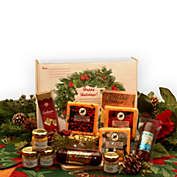 GBDS Happy Holidays Gourmet Sampler Pack- Christmas gift basket - Holiday Gift Basket