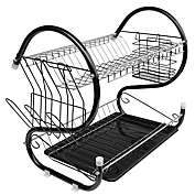 SalonMore Double Layers Kitchen Stainless Steel Dish Rack