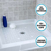 Kitcheniva 27" Extra Large Square Anti-Slip Shower Safety Mat, White