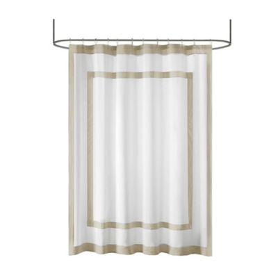 Black White Stripes Shower Curtain Bathroom Mat Set Waterproof Fabric 72/79" 360 
