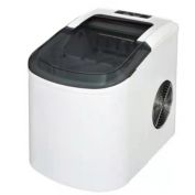 Costway 2.2 L Portable Ice Cube Maker with Bullet Shaped Ice Cube-White