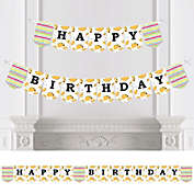 Big Dot of Happiness Taco &#39;Bout Fun - Fiesta Birthday Party Bunting Banner - Birthday Party Decorations - Happy Birthday