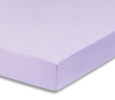 Everyday Kids Lavender Fitted Crib Sheet