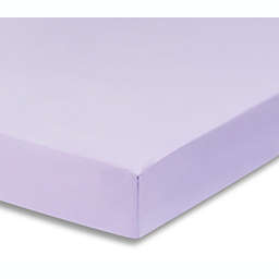 Everyday Kids Lavender Fitted Crib Sheet