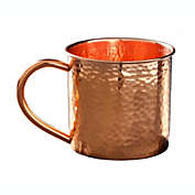 Alchemade - 100% Pure Hammered Copper Mug - 14 oz Copper Mugs For Moscow Mules, Cocktails, Or Your Favorite Beverage - Keeps Drinks Colder, Longer