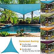 Eggracks By Global Phoenix 13.12ft Sunshade Patio Cover Shade Canopy Camping Sail Awning