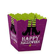 Big Dot of Happiness Happy Halloween - Party Mini Favor Boxes - Witch Party Treat Candy Boxes - Set of 12