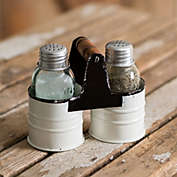 Slickblue Salt and Pepper Can Caddy - White