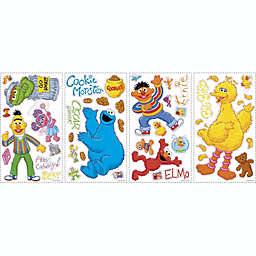 Roommates Decor Sesame Street Peel And Stick Wall Decals