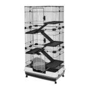 A&E Cage Company 39"X26" Deluxe 6 Level Small Animal Cage / Pet kennels Habitat Supplies Xl