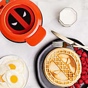 Marvel&#39;s Deadpool Waffle Maker - Merc With a Mouth on Your Waffles- Waffle Iron