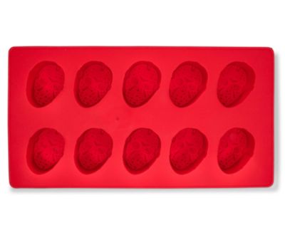 Friday the 13th Jason Voorhees Mask Flexible Silicone Mold Ice Cube Tray For Freezer   Kitchen Gadget Essentials, Reusable Ice Mold For Drinks, Whiskey, Cocktails   Official Horror Movie Collectible