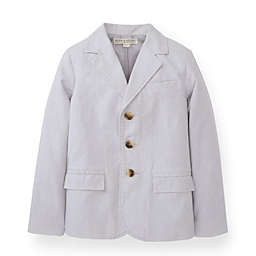 Hope & Henry Boys' Linen Suit Jacket (Light Grey, 18-24 Months)
