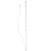 Vickerman 6&#39; White 12-Outlet Mountable Power Strip Bar