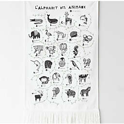 Wee Gallery Wall Tapestry - French Alphabet