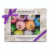 Pursonic Bath Bombs Gift Set- Handmade,Natural and Organic Ingredients, 10 Count